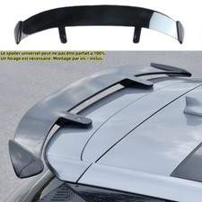 Brillant aileron de toit spoiler becquet de fenêtre de coffre arrière universel