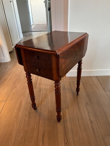 Rare table chevet - table,