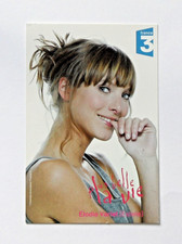 Carte format carte postale Plus belle la vie France 3 Elodie Varlet (Estelle)