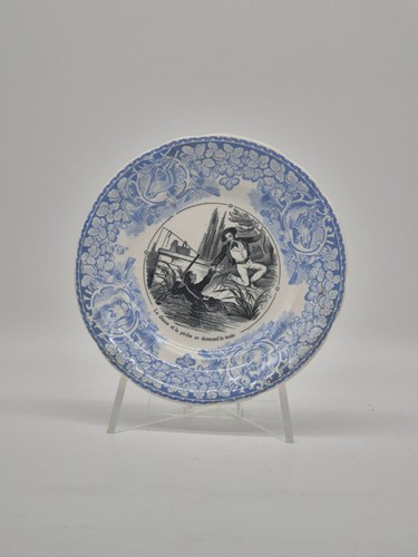Assiette parlante - assiette,