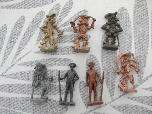 Figurines kinder metal lot - metal,