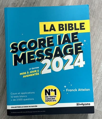 Score iae message 2024 - score,