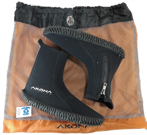 Akona zipper neoprene booties - zipper,