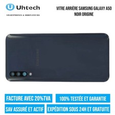 Vitre arrière Samsung Galaxy A50 (A505F) Noir Origine