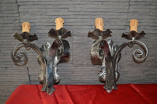 Paire appliques murales - paire, en