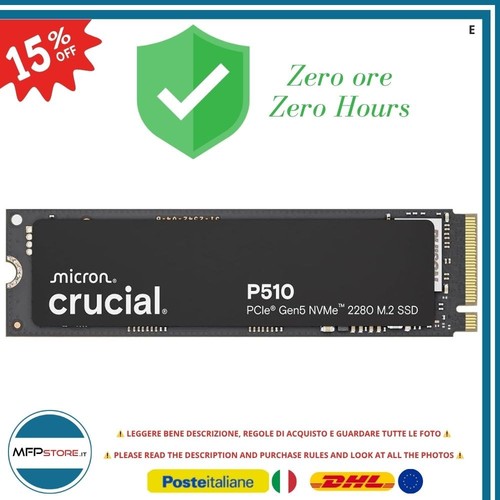 Crucial p510 ssd interne tb - ssd, 1