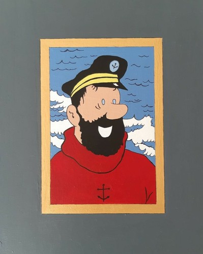 Hergé après capitaine - hergé, - capitaine