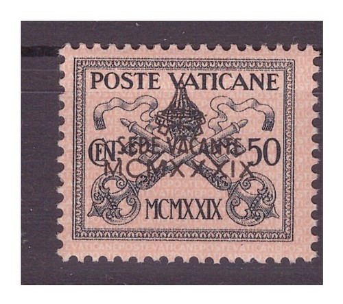 Vaticano 1939 sede - sede, vacante