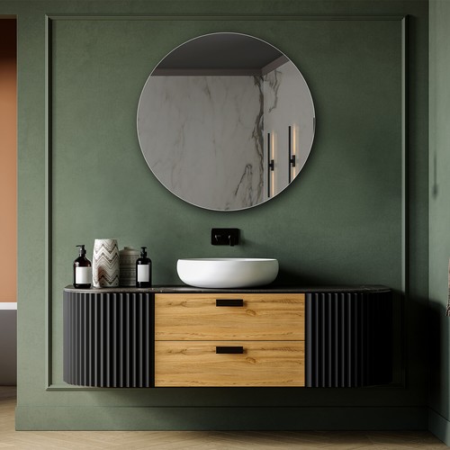 Miroir mural rond l203 - mural,