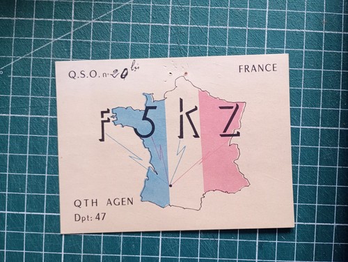 Br0772 carte radio amateur qsl - br0772,