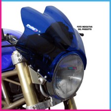 PUIG SAUTE VENT WAVE POUR YAMAHA YBR125/CUSTOM 08-13 BLEU