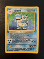 Carte Pokémon HOLO Tortank 2/102 Set de Base Edition 1 Wizards FR