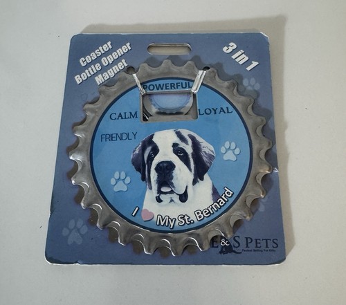 Saint bernard dog coaster - bernard,