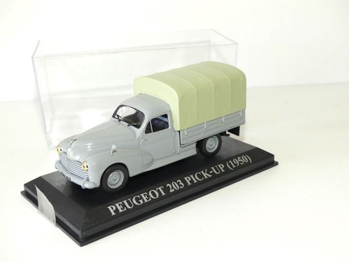 Peugeot 203 pick 1950 - peugeot, gris