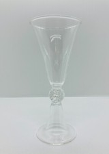 Glass wine tumbler. Medieval