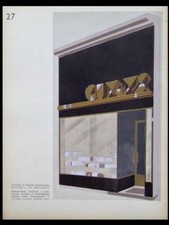 ART DECO FRANÇAIS, MAROQUINERIE À PARIS - POCHOIR 1930 - DELACROIX