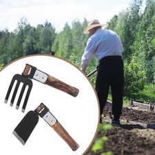 Houe de jardin en acier au