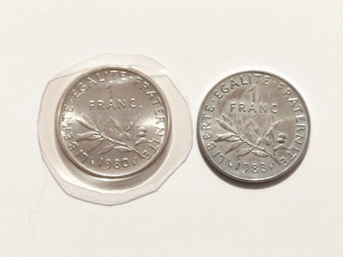 Lot pieces franc semeuse - 1,