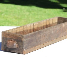 Ancien tiroir en bois de