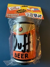 The simpsons duff beer can - simpsons,