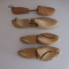 4 formes chaussure cordonnerie WOODLORE USA fait main design XXe PN France N2912