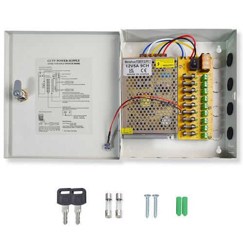Alimentation 12v canaux - alimentation, 5a