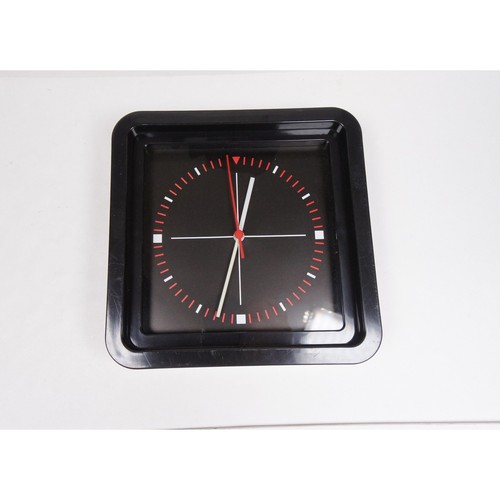 Vintage ikea wall clock - wall, black