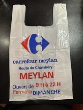 Rare ancien sac plastique