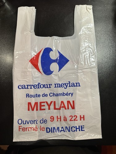 Rare ancien sac - , plastique