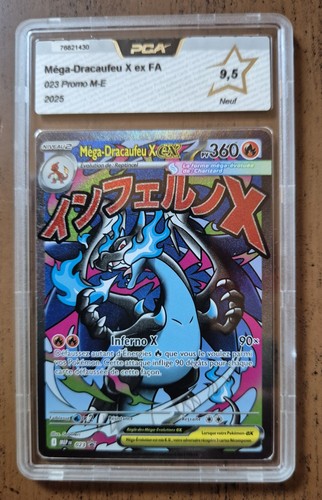 Carte pokémon méga - carte, méga-dracaufeu