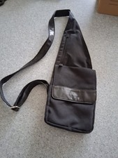 sacoche banane "hexagona" noir