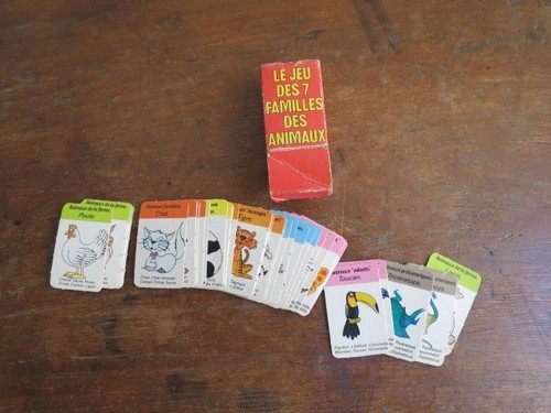 Jeu des familles animaux - des, 7