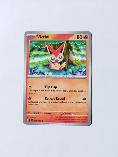 Carte pokémon victini - carte,