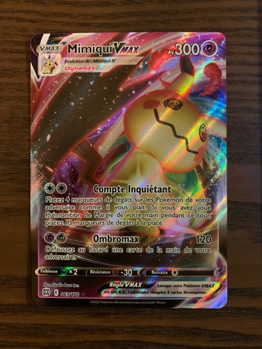 Carte pokémon mimiqui - carte,