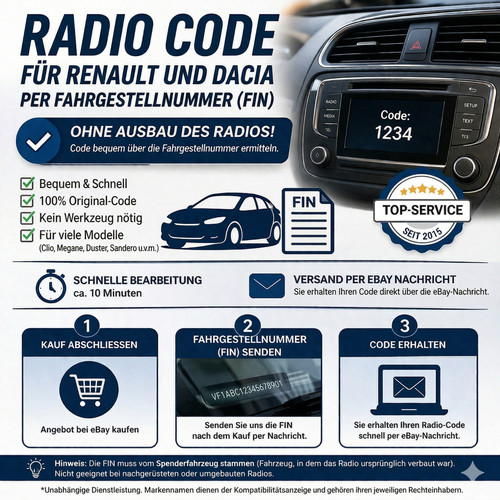 Code radio renault - code,