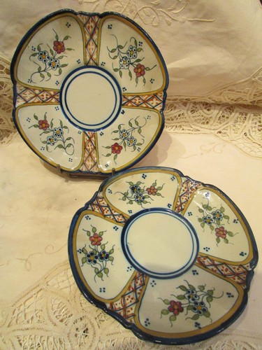 Anciennes assiettes plats - 2,