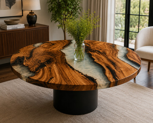 Table manger rivière en - de,