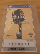 billet place ticket concert