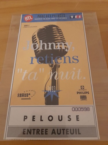 Billet place ticket concert - billet,