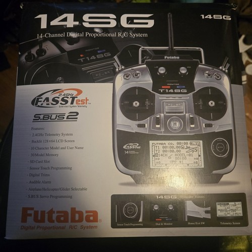 New box futaba 14sg - new,