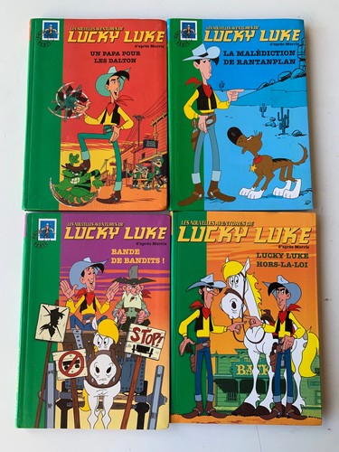 Lot livres série lucky luke - livres,