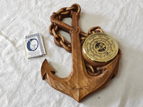 Ancre bateau bois avec - bateau,