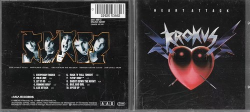 Krokus heart attack - cd,