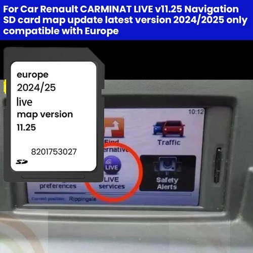 Renault carminat live sat nav - carminat,