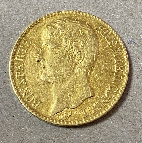 Francs napoléon an - francs, or