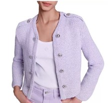 Maje Sequined Glittery Sweater