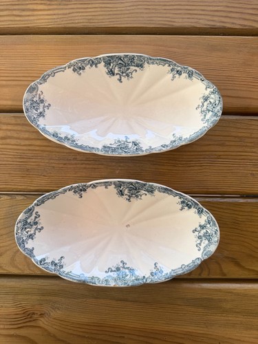 Paire raviers anciens en - de,