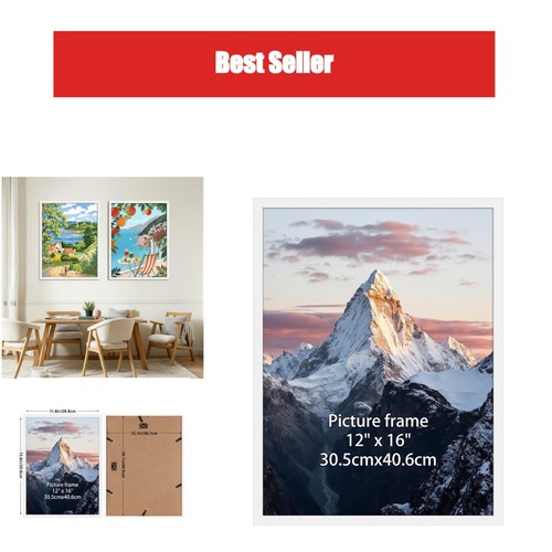 Cadre 30x40 blanc pour - cadre, cm