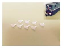 Lot de 8 Tampons U6 blancs pour loco JOUEF