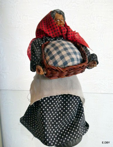 Santon habille femme - habille,